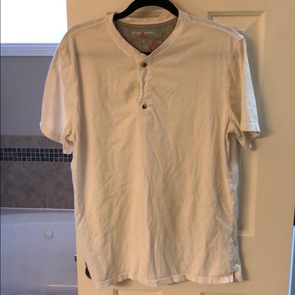 George & Martha 3button shirt